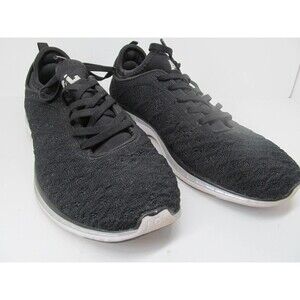 APL Techloom Phantom Womens Black Knit Walking Comfort Sneakers US 8 EUR 38.5